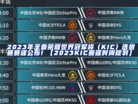 爱奇艺体育登录入口-2023王者荣耀世界冠军杯：国际化的进阶之路的简单介绍